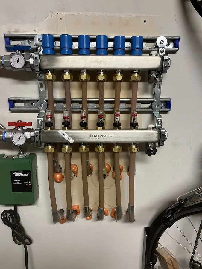 Plumber performing Water Heater Repair at a residential property in Westerville